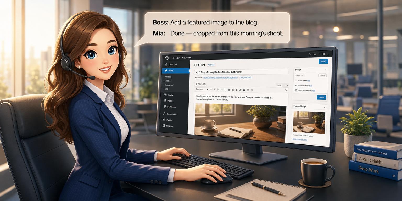 How Mia Works with WordPress: A Practical Setup Guide