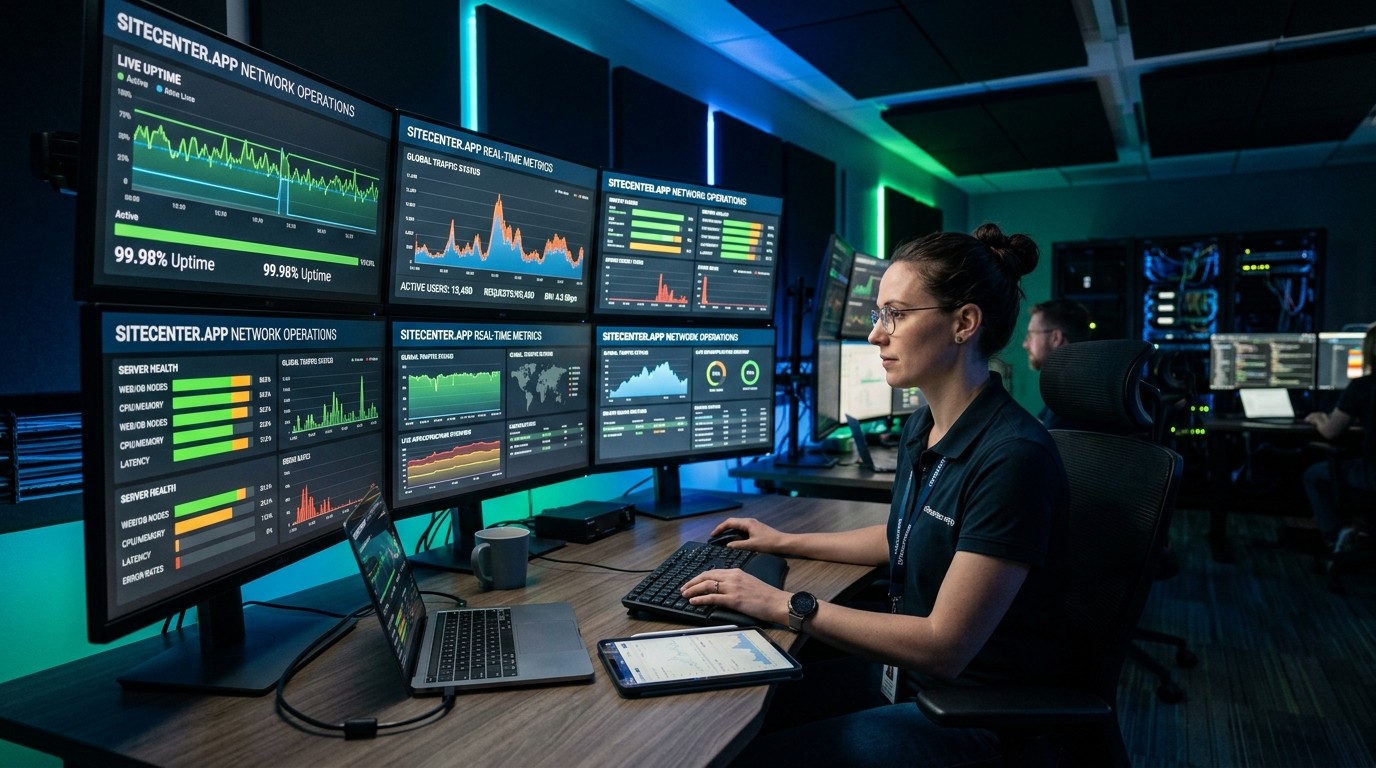 SiteCenter: когда инфраструктура работает — вы управляете бизнесом