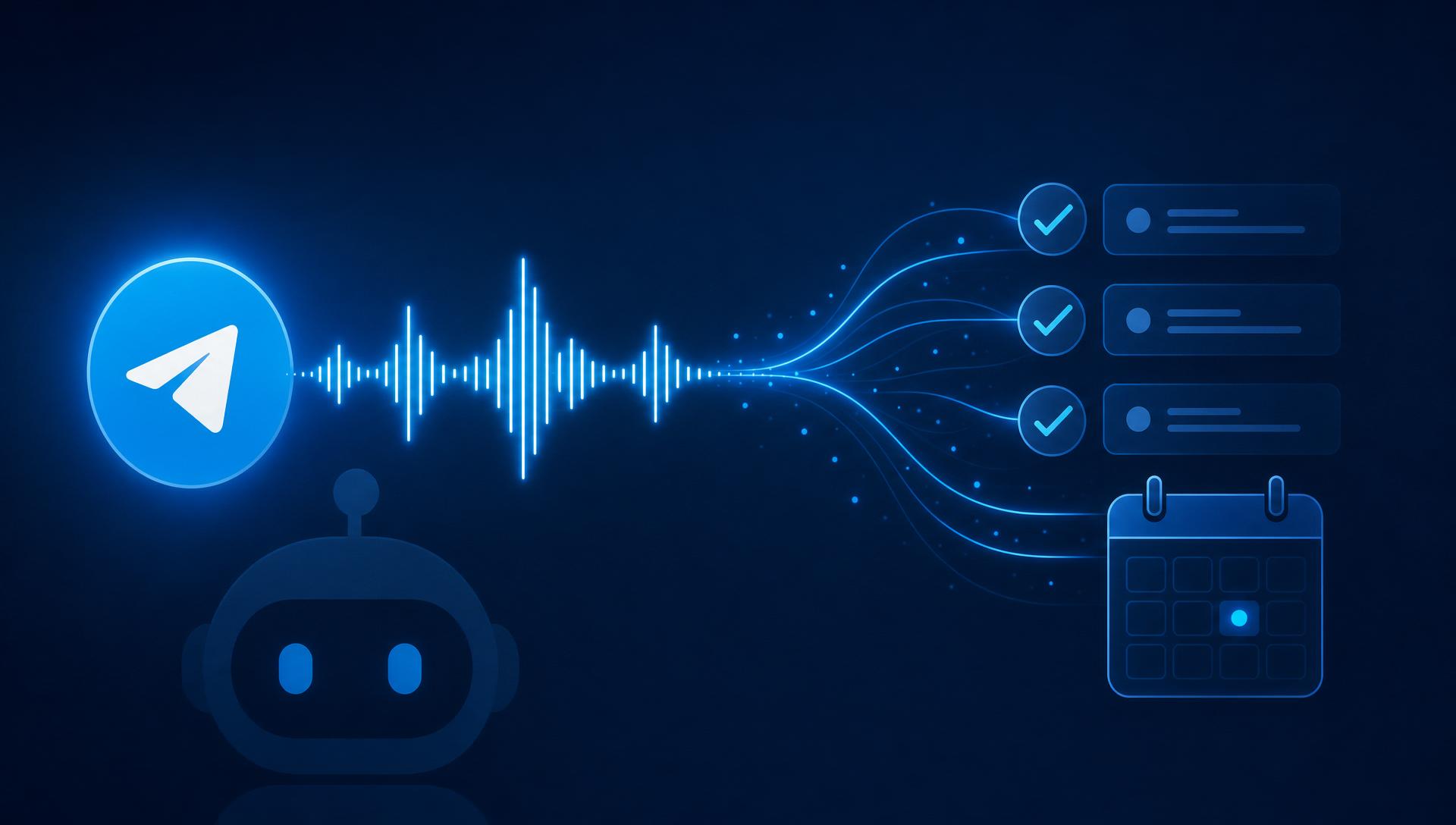 Voice Messages to Tasks: Telegram Automation with Mia